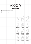 Hansgrohe 12711001 Instructions / Assembly