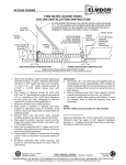 Elmdor FRC8X8PC-DUL Installation Guide