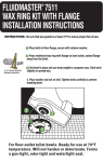 Fluidmaster 7511 Installation Guide