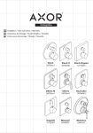 Hansgrohe 39700001 Instructions / Assembly