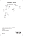 KOHLER K-T14429-4-CP Installation Guide