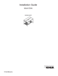 KOHLER K-T10113-4-BV Installation Guide