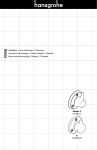 Hansgrohe 04354820 Instructions / Assembly