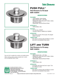 Watco 58305-CP Instructions / Assembly