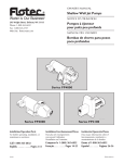 Flotec FP401215H Use and Care Manual