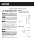 Water Worker EXW42T Installation Guide