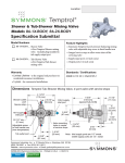 Symmons S-86-2x All Instructions / Assembly