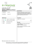 Symmons 5100-ORB Installation Guide