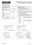 KOHLER K-8998-CP Installation Guide