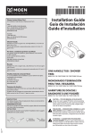 MOEN T181 Installation Guide