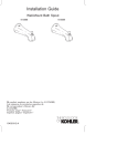 KOHLER K-10588-CP Installation Guide