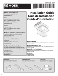 MOEN T5191BN Installation Guide