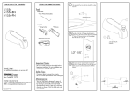 Speakman S-1556 Instructions / Assembly