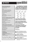 MOEN T394BN Installation Guide