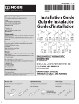 MOEN TS514ORB Installation Guide