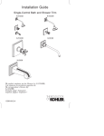 KOHLER K-13139-B-CP Installation Guide