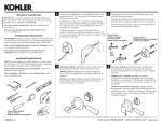 KOHLER K-98347-CP Installation Guide