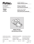 Flotec FP410515H Use and Care Manual