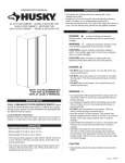 Husky 32FC01BP-THD Instructions / Assembly