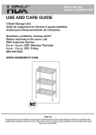 HDX 31424PS-YOW Instructions / Assembly