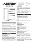 Husky 27BC401BP-THD Instructions / Assembly