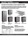 NewAge Products 37202 Instructions / Assembly