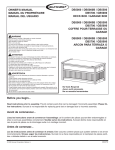 Suncast DB5000B Instructions / Assembly