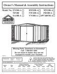 Arrow NW108 Instructions / Assembly