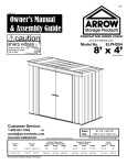 Arrow ELPHD84 Use and Care Manual