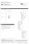 Honey-Can-Do SHO-01656 Instructions / Assembly