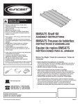 Suncast BMSA7S Instructions / Assembly