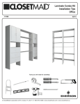 ClosetMaid 17006 Installation Guide
