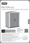 Keter 213040 Instructions / Assembly