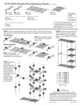 Whitmor 6779-3044 Instructions / Assembly