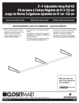 ClosetMaid 5656 Instructions / Assembly