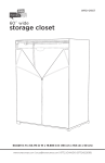 Honey-Can-Do WRD-01657 Instructions / Assembly