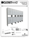 ClosetMaid 17002 Installation Guide