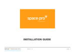 Space Pro US-REL-KIT-003-WT Installation Guide