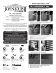 John Louis Home JLH-732 Installation Guide