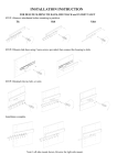 Knape & Vogt DTR14SN-3406 Installation Guide