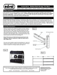 Edsal TRB6012 Instructions / Assembly