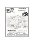 Best Barns brandon_1220df Instructions / Assembly