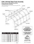 ShelterLogic 76432.0 Instructions / Assembly