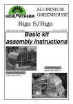 Exaco RIGA 5 Kit Use and Care Manual