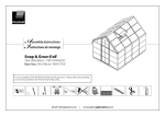 Palram 701273 Use and Care Manual