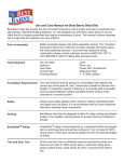 Best Barns clairmont812df Use and Care Manual