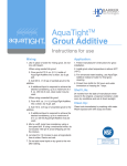 AquaTight ATGA-28427 Installation Guide