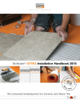 Schluter DITRA30M Installation Guide