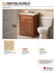 Daltile FN99P43C9HD1P1 Instructions / Assembly