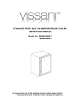 Vissani MCWC50DST Use and Care Manual
